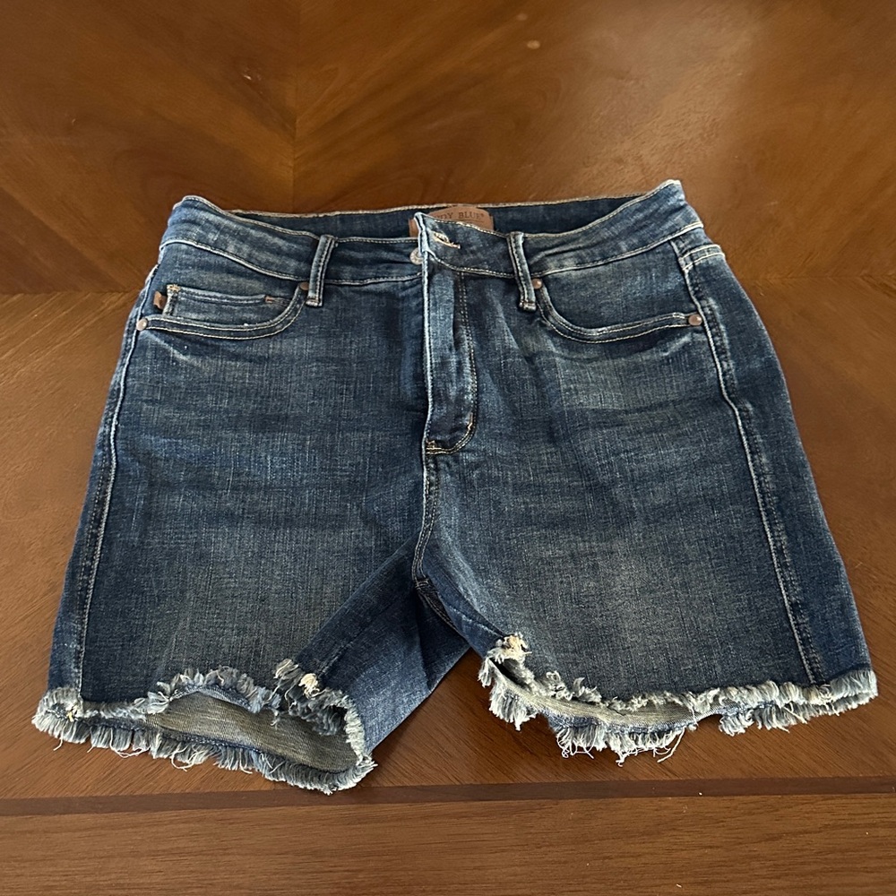 Judy Blue Dark Blue Jean Shorts